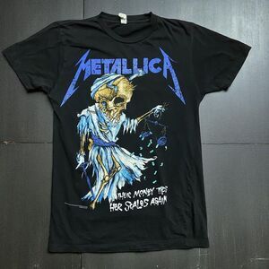 Rock Me 2007 Metallica Pushead Justice For All Black T-Shirt Unisex Size Small